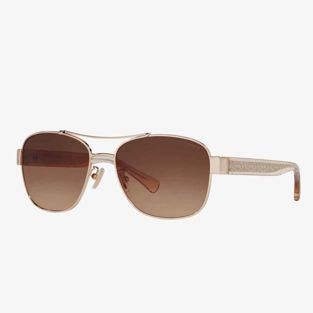 COACH Pilot gradient sunglasses - Picture 5 of 11